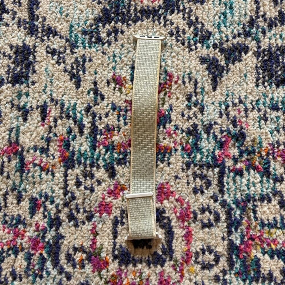 Apple Watch Nike Sport Loop Band 44mm Summit White Breathable